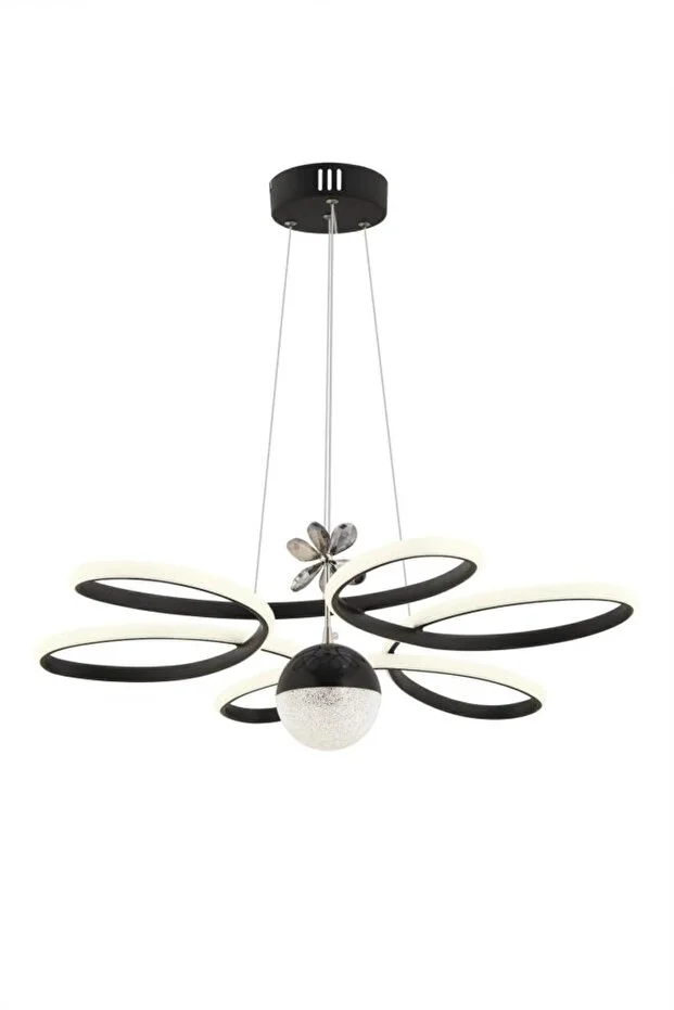 Papatya Kumandalı Gold 3 Renk Ledli Kumandalı Modern Led Avize